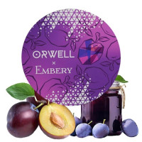 ТЮТЮН ДЛЯ КАЛЬЯНУ ORWELL MEDIUM 100 ГР EMBERY (СЛИВОВЫЙ ДЖЕМ)