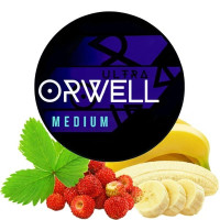 ТАБАК ДЛЯ КАЛЬЯНА ORWELL MEDIUM 100 ГР BANANA BERRY (БАНАН ЗЕМЛЯНИКА)