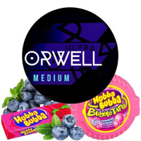ТАБАК ДЛЯ КАЛЬЯНА ORWELL MEDIUM 100 ГР HUBBA BUBBA (ЖВАЧКА ЧЕРНИКА)