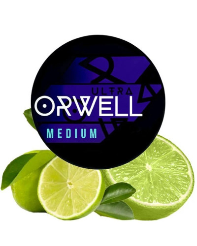 ТАБАК ДЛЯ КАЛЬЯНА ORWELL MEDIUM 100 ГР LIME JUICE (ЛАЙМ)