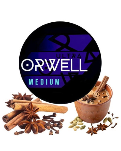 ТАБАК ДЛЯ КАЛЬЯНА ORWELL MEDIUM 100 ГР MASALA TEA (ЧАЙ СПЕЦИИ)