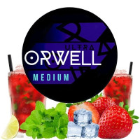 ТЮТЮН ДЛЯ КАЛЬЯНУ ORWELL MEDIUM 100 ГР STRAWBERRY MOJITO (КЛУБНИКА МОХИТО)