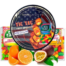 ТЮТЮН ДЛЯ КАЛЬЯНУ ORWELL MEDIUM 100 ГР TIC TAC (ТРОПИЧЕСКИЙ ТИК ТАК)
