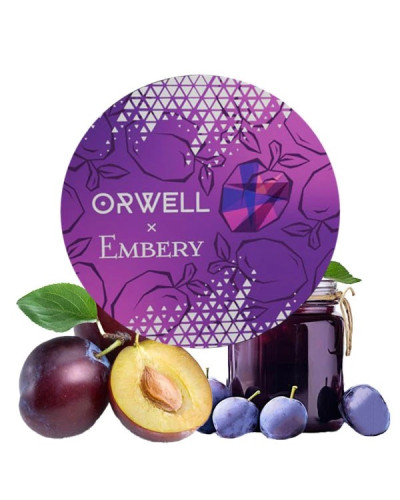 ТЮТЮН ДЛЯ КАЛЬЯНУ ORWELL STRONG 100 ГР EMBERY (СЛИВОВИЙ ДЖЕМ)