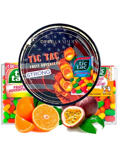 ТАБАК ДЛЯ КАЛЬЯНА ORWELL STRONG 100 ГР TIC TAC (ТРОПИЧЕСКИЙ ТИК ТАК)