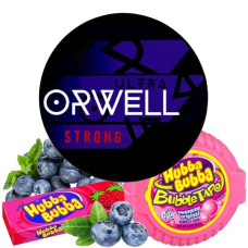 ТАБАК ДЛЯ КАЛЬЯНА ORWELL STRONG 100 ГР HUBBA BUBBA (ЖВАЧКА ЧЕРНИКА)