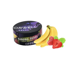 ТАБАК ДЛЯ КАЛЬЯНА ORWELL SOFT 100 ГР BANANA BERRY (БАНАН КЛУБНИКА)