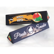 ТАБАК ДЛЯ КАЛЬЯНА PIRATE SMOKE 50 ГР АРБУЗ МЯТА