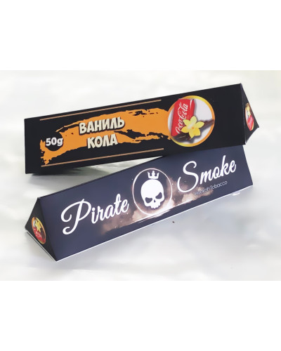 ТАБАК ДЛЯ КАЛЬЯНА PIRATE SMOKE 50 ГР ВАНИЛЬ КОЛА