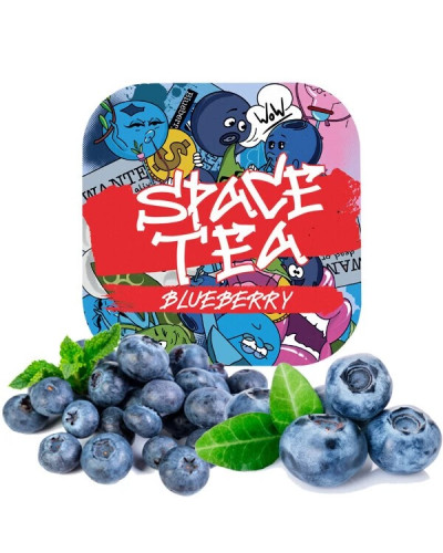 Безтютюнова суміш Space Tea Blueberry (чониця) 40 гр