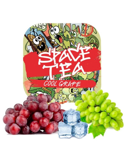 Безтютюнова суміш Space Tea Grape (виноград лід) 40 гр