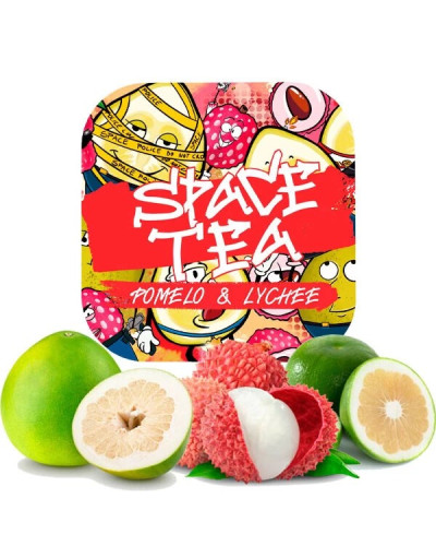 Бестабачная смесь Space Tea Pomelo & Lychee (помело личи) 40 гр