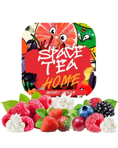 Бестабачная смесь Space Tea Berry Cream (ягодный крем) 40 гр