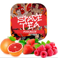 Беcтабачная смесь Space Tea Pinkboom (Грейпфрут малина клубника) 40г