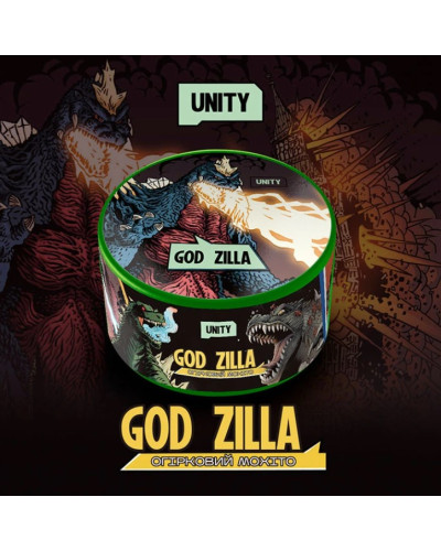 Табак Unity Urban God Zilla (огуречный мохито 100 г)