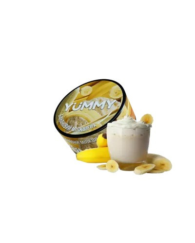 Табак для кальяну YUMMY Банановий Мілкшейк 100гр