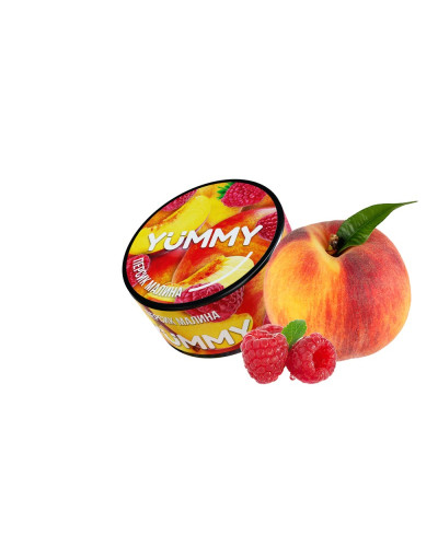 Табак для кальяну YUMMY Персик малина 100гр