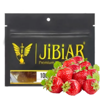 Табак для кальяна JiBiAR 100 гр Strawberry (клубника) (прострочено)