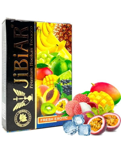 Табак для кальяна JiBiAR 50 гр Fresh Exotic (манго маракуйя лічі лід)