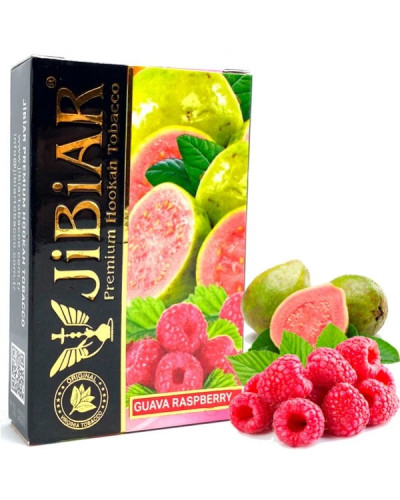 Табак для кальяна JiBiAR 50 гр Guava Raspberry (гуава малина) (протермінований)