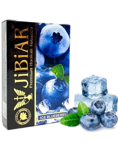 Табак для кальяна JiBiAR 50 гр Ice Blueberry (черника лед) (просроченный)