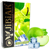 Табак для кальяна JiBiAR 50 гр Ice Green Apple (яблоко лед) (просроченный)