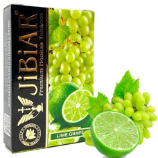 Табак для кальяна JiBiAR 50 гр Lime Grape (виноград лайм) (просроченный)