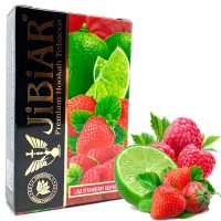 Табак для кальяна JiBiAR 50 гр Lime Strawberry Raspberry (лайм клубника малина) (просроченный)