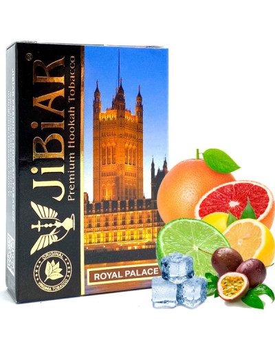 Табак для кальяна JiBiAR 50 гр Royal Palace (маракуйя лайм грейпфрут лід) (протермінований)