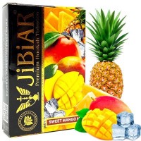 Табак для кальяна JiBiAR 50 гр Sweet Mango Mix (манго ананас лед)