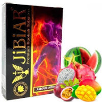 Табак для кальяна JiBiAR 50 гр Amour Infini (арбуз манго маракуйя питайя)