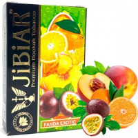 Табак для кальяна JiBiAR 50 гр Fanda Exotic (апельсин маракуйя персик) (просроченный)