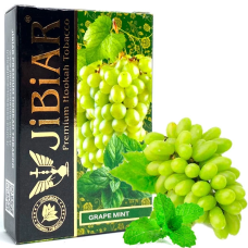 Табак для кальяна JiBiAR 50 гр Grape mint (виноград мята)