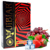 Табак для кальяна JiBiAR 50 гр Hypnotic (виноград клубника лед) (просроченный)