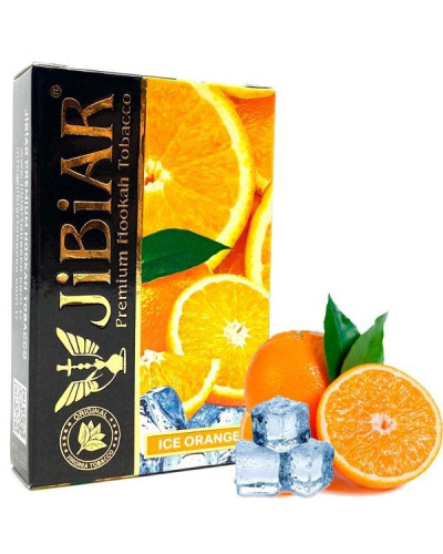 Табак для кальяна JiBiAR 50 гр Ice Orange (апельсин лед) (просроченный)