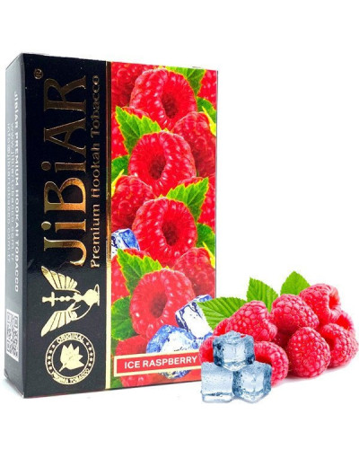 Табак для кальяна JiBiAR 50 гр Ice Raspberry (малина лед) (просроченный)