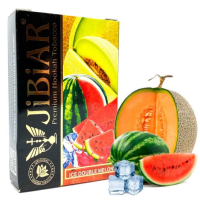 Табак для кальяна JiBiAR 50 гр Ice Double Melon (арбуз дыня лед)