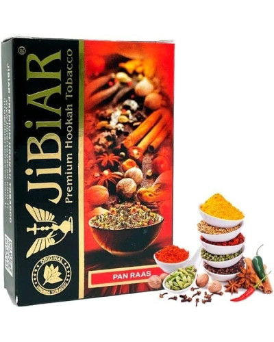 Табак для кальяна JiBiAR 50 гр Pan Raas (индийские среции) (просроченный)