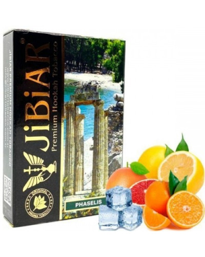 Табак для кальяна JiBiAR 50 гр Phaselis (апельсин лимон грейпфрут лед)