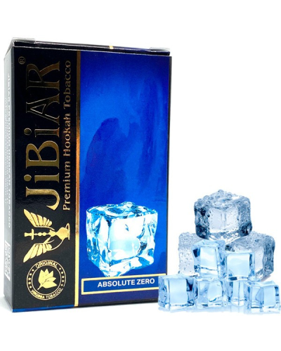 Табак для кальяна JiBiAR 50 гр Absolute Zero (лёд ментол)