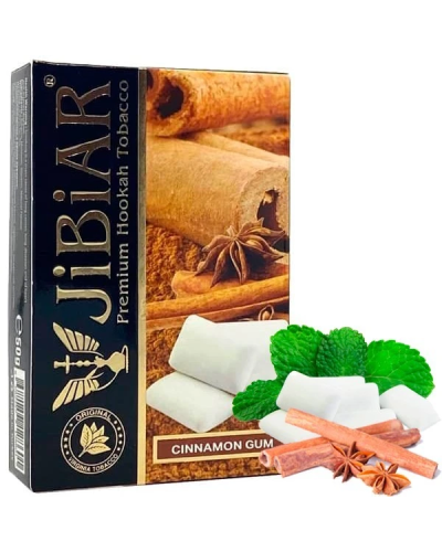 Табак для кальяна JiBiAR 50 гр Cinnamon Gum (жвачка корица)