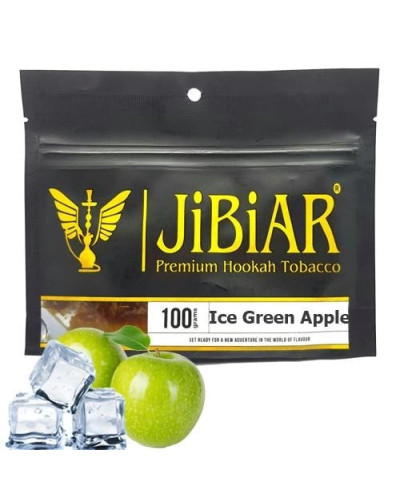 Табак для кальяна JiBiAR 100 гр Apple Ice яблоко лед (реплика)