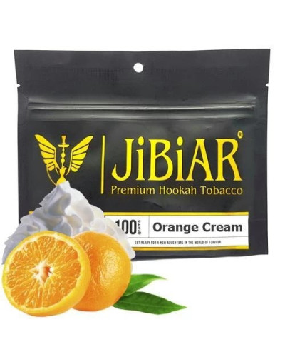 Табак для кальяна JiBiAR 100 гр Orange Crem апельсиновый крем (реплика) (просроченный)