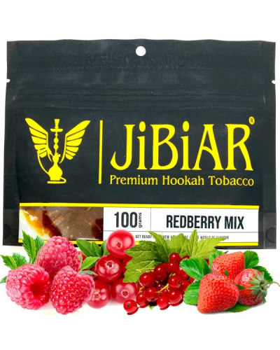 Табак для кальяна JiBiAR 100 гр RedBerry Mix (Микс красных ягод) (просроченный)