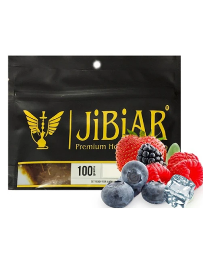 Тютюн для кальяну JiBiAR 100 гр Fresh Berry (свіжі ягоди) (протермінований)
