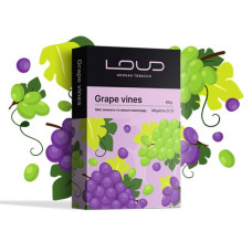 Табак для кальяна LOUD Medium 40 гр Grape vines (Зеленый и синий виноград)