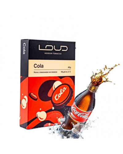 Табак для кальяна LOUD Medium 40 гр Cola (Кола)