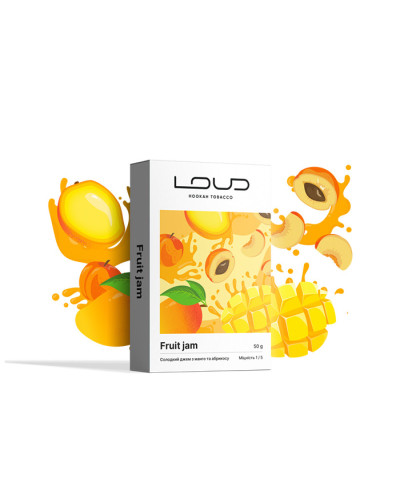 Табак для кальяну LOUD Lite 50 гр Fruit Jam (Джем з манго та абрикосу)