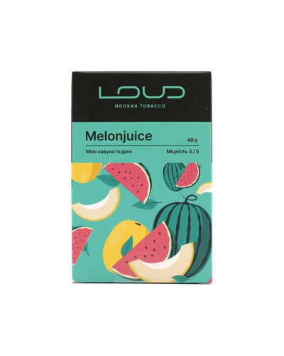 Табак для кальяна LOUD Medium 40 гр Melonjuice (Микс арбуза и дыни)
