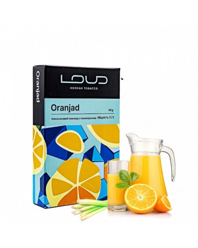 Табак для кальяну LOUD Medium 40 гр Oranjad (Апельсиновий лимонад з лемонграссом)